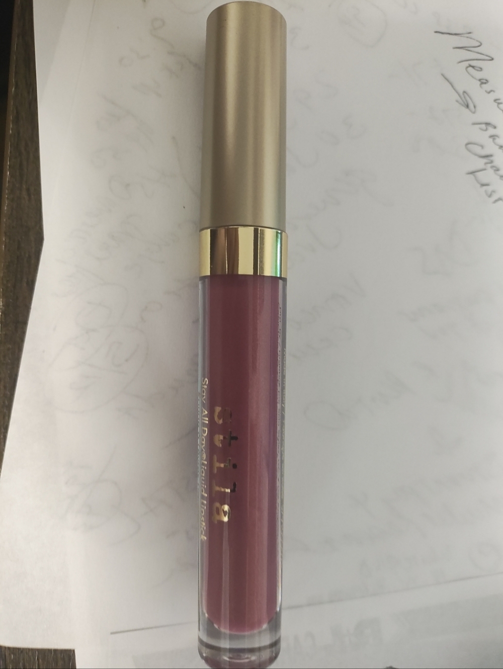 Stila Liquid Lipstick in Dusty Rose Mauve
